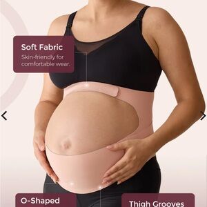 Maternity Belly Support Band - Pink